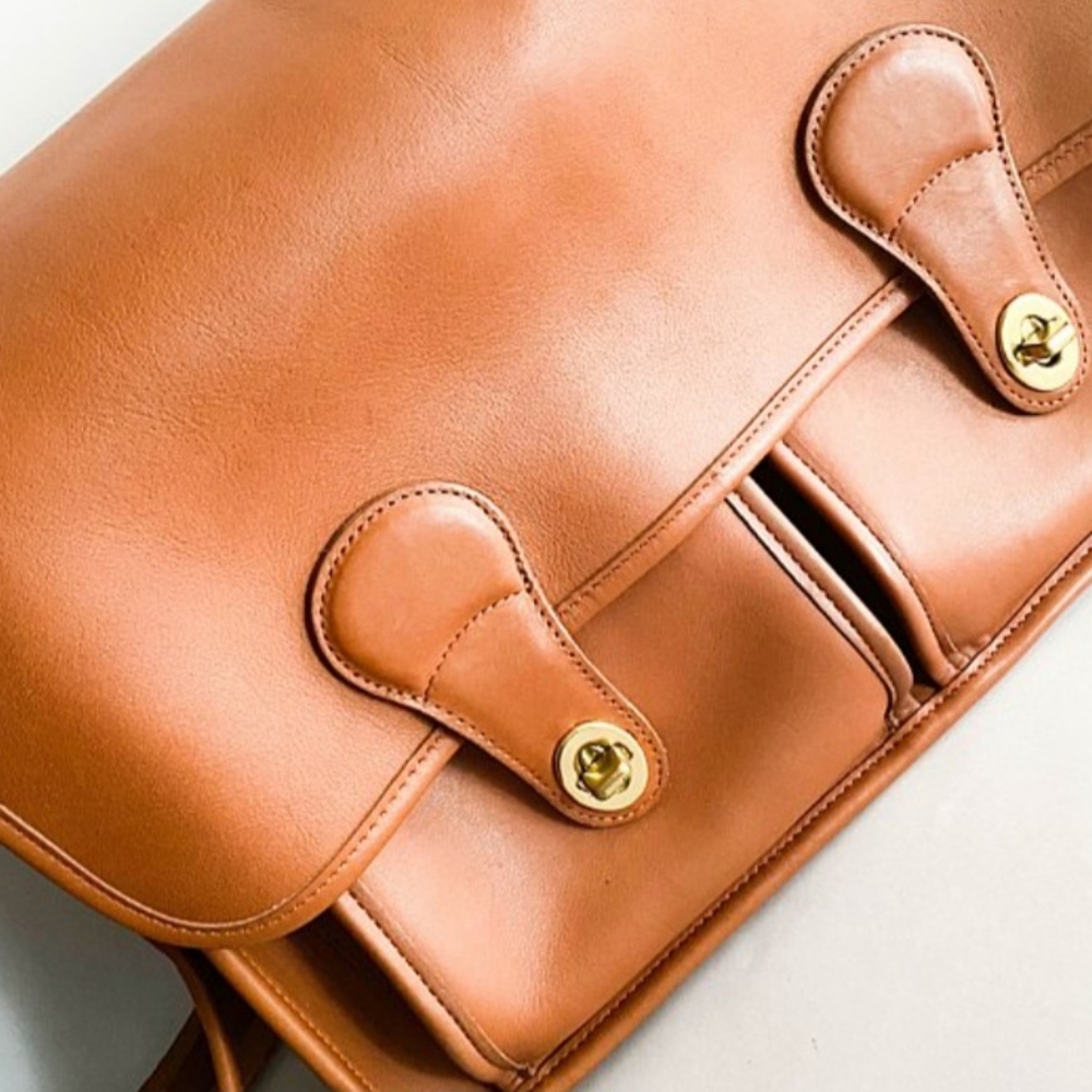 Vintage Coach│Brown BriefcaseHandbag│Doctor Bag